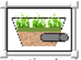 image for biofiltration (bioretention with underdrain) used in MIDS calculator