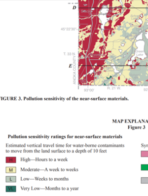 screen shot pollution sensitivity map