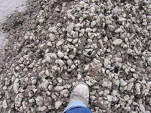 photo of soils used for Light Rail project, St. Paul