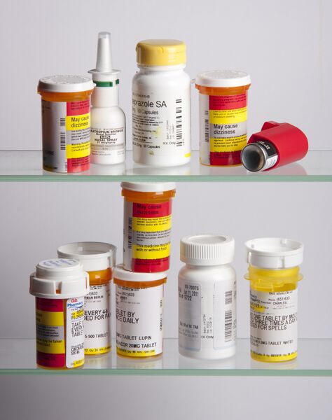 File:Medicine bottles.jpg