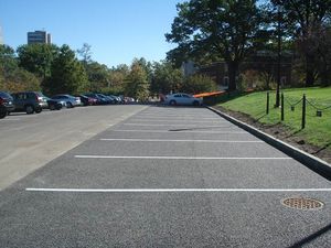 photo of permeable pavement