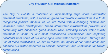 Duluth GSI mission statement