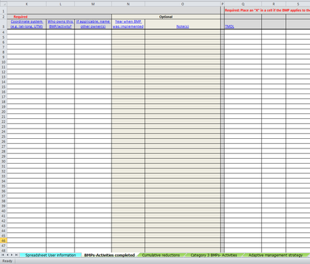 Phase I MS4 Guidance for completing the TMDL Annual report form ...