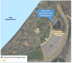 Lake Independence drainage area