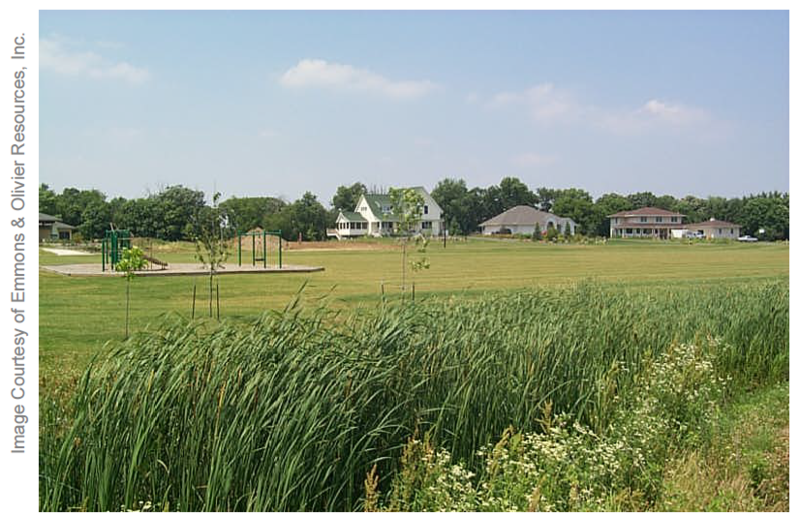 This image shows Field’s of St. Croix Conservation Development, Lake Elmo, MN.