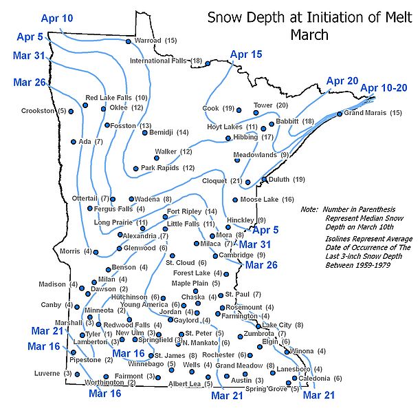 File:Snow depth at initiation of melt.jpg