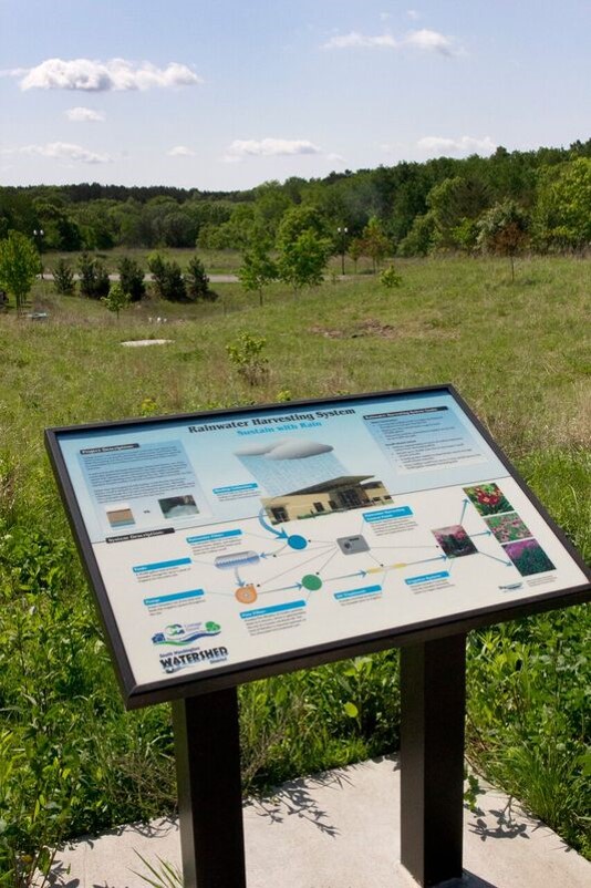 Photo of harvest and use system Cottage Grove