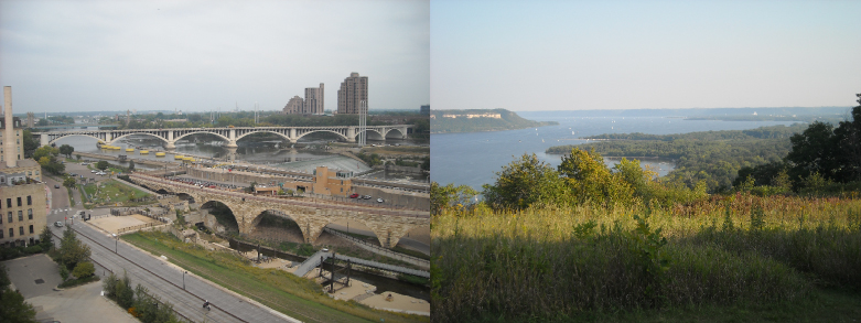 Minneapolis to Lake Pepin