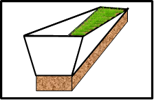 symbol for swale with no underdrain